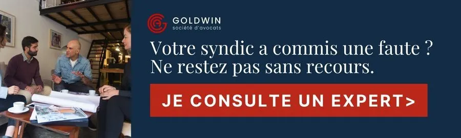 faute du syndic