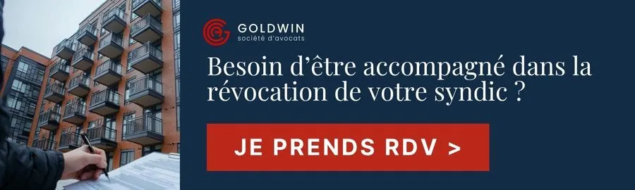révocation syndic