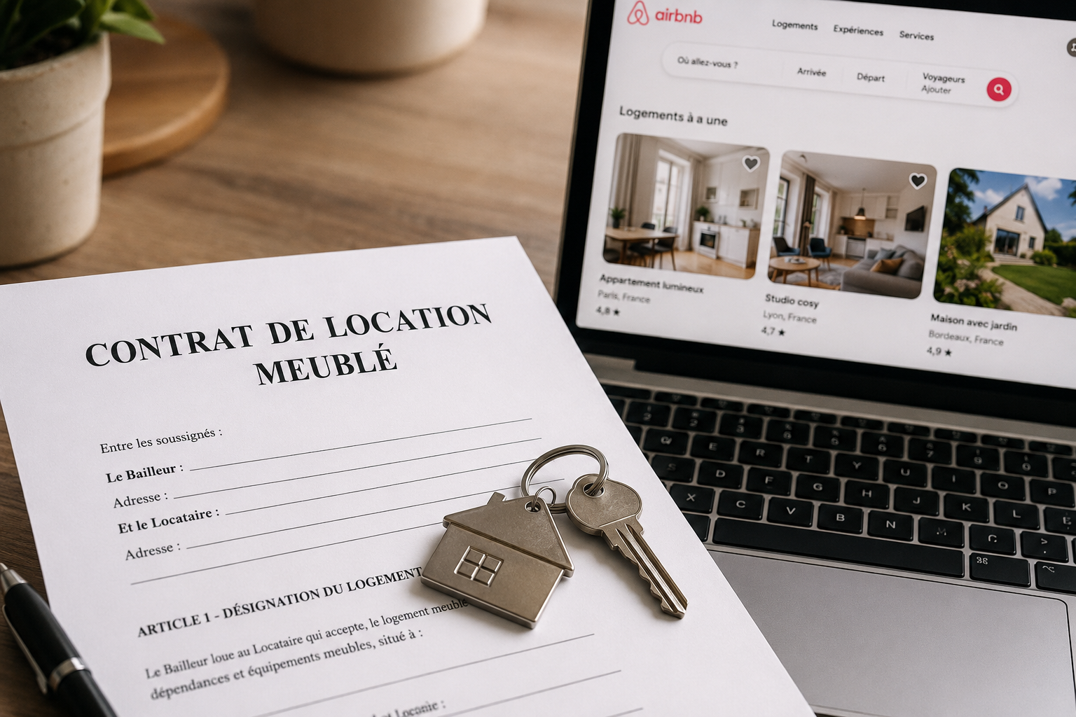 Sous location Airbnb